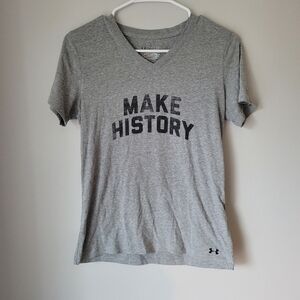 Under Armour 'Make History' V- Neck Tee